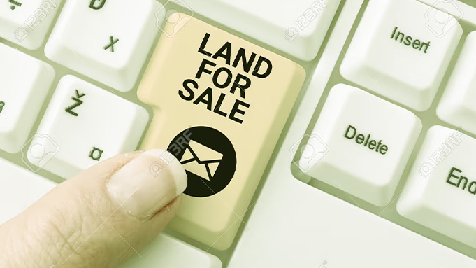 LAND FOR SALE 鍵盤示意圖